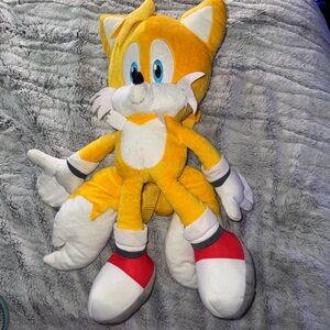 Sonic The Hedgehog Tails Plush Backpack
